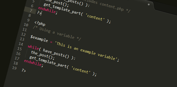 Passing variables to WordPress get_template_part() function