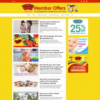 Tumble Tots Members Offers