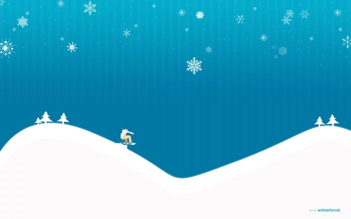 free winter wallpapers vector snowboarding