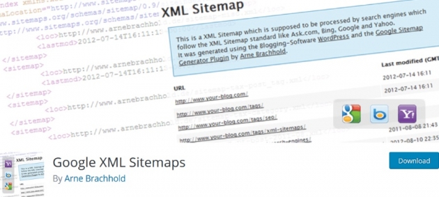 WordPress blogger plugins XML Sitemap