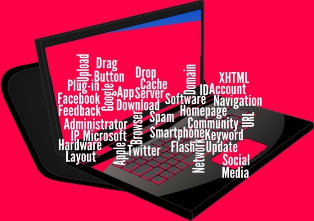 laptop with the words from WordPress blogger plugins