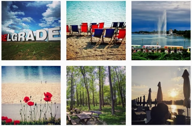 instagram worthy places in belgrade ada ciganlija