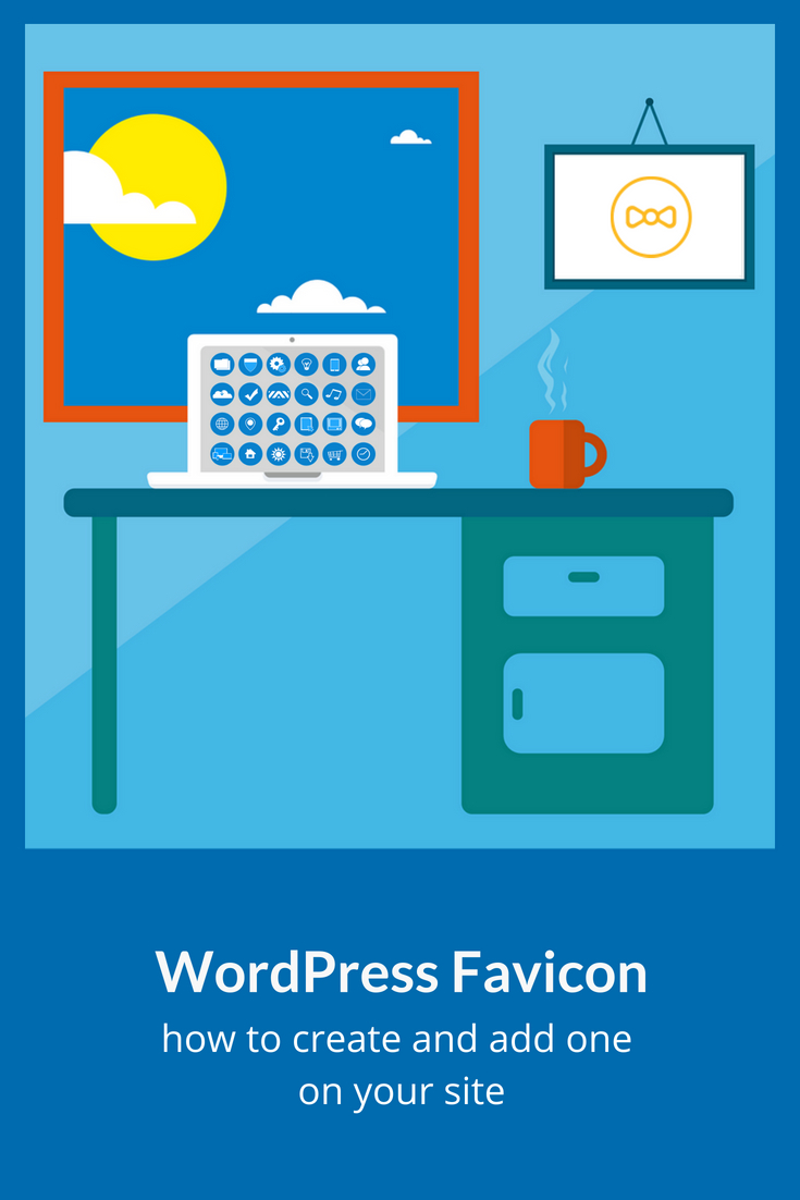 WordPress Favicon - how to create and add one on your site - Meks
