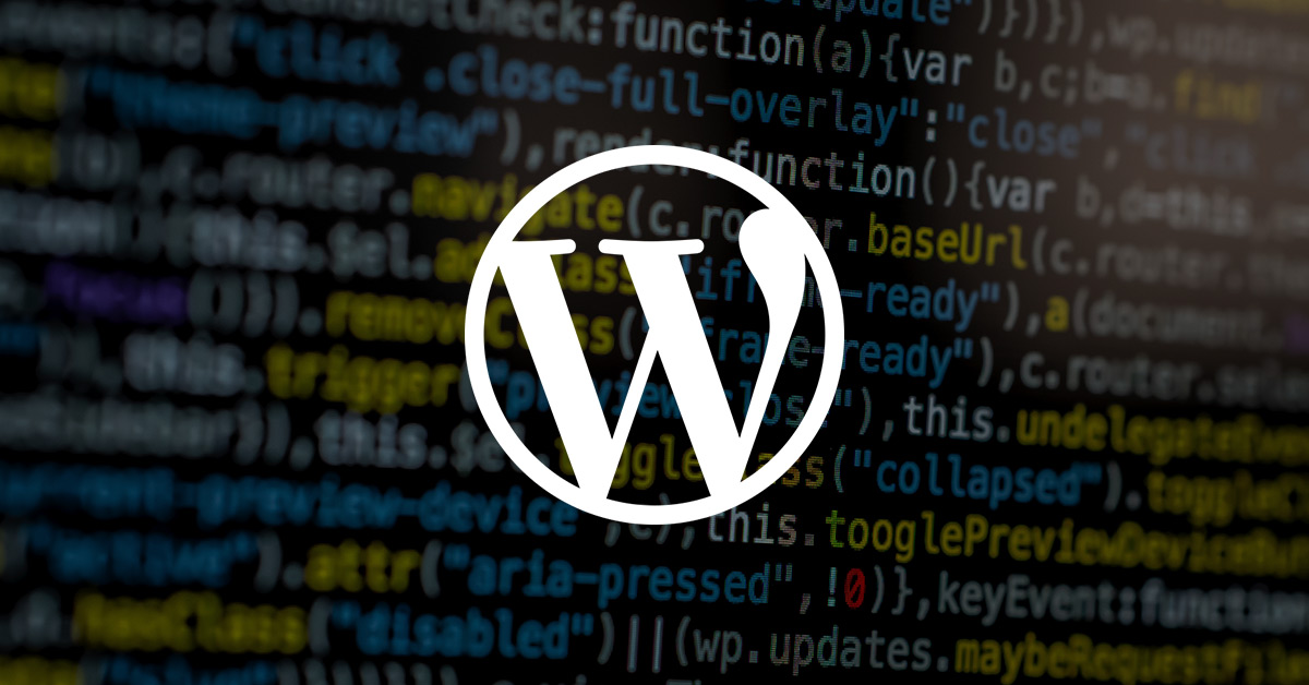 What WordPress Template is Being Used 