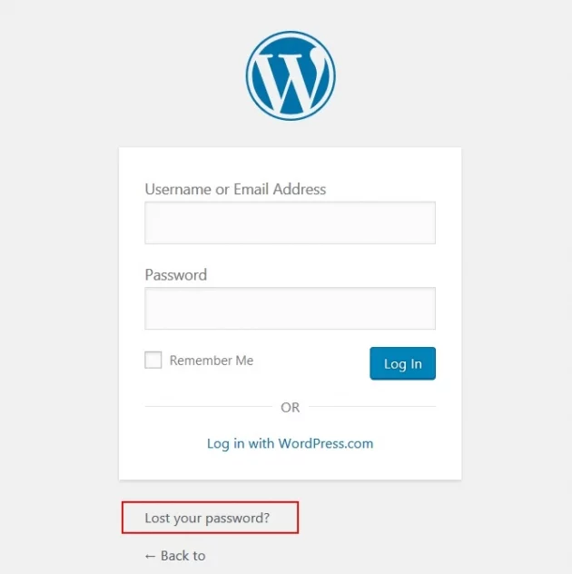 reset-wordpress-password-with-recovery-email