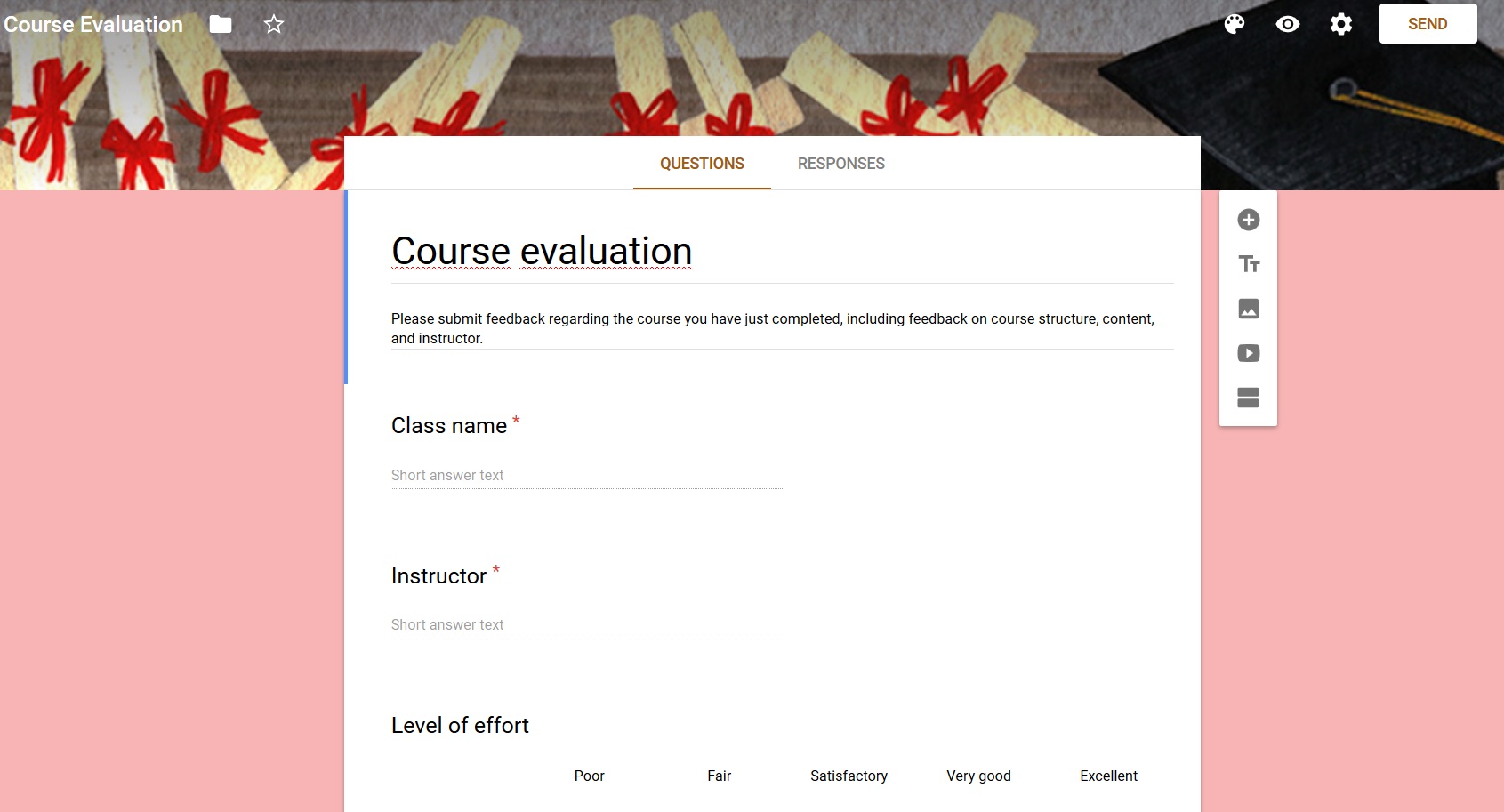 How to embed Google form in WordPress? Meks