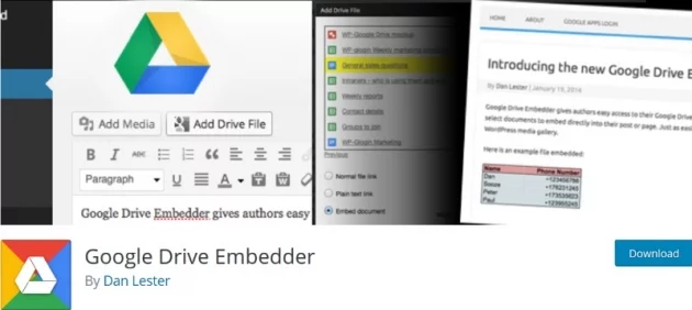 google-drive-embedder-plugin