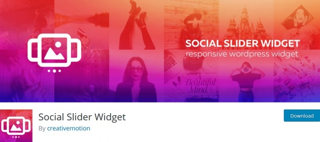 social-slider-widget