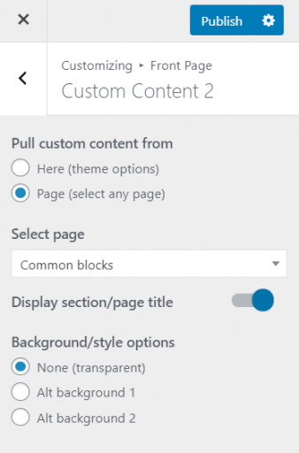 Adding custom content - Roogan WordPress Theme Documentation - Meks