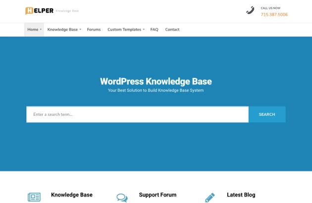 Helper WordPress Theme Screenshot